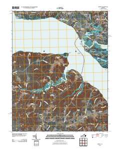 Surry 2010 topographic map thumbnail