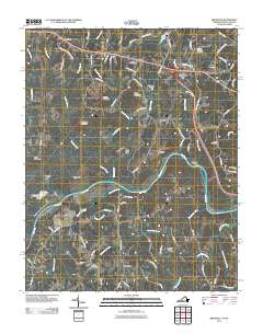 Brosville 2011 topographic map thumbnail