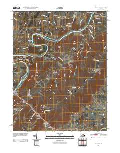 Ashby Gap 2010 topographic map thumbnail
