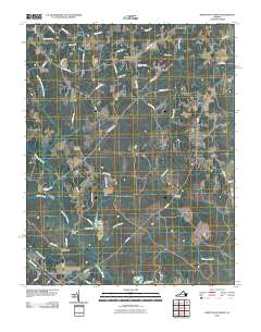 Disputanta North 2010 topographic map thumbnail