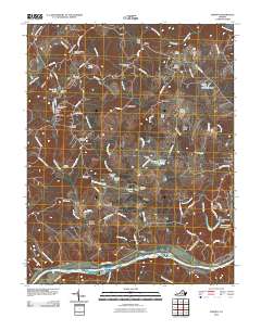 Esmont 2010 topographic map thumbnail