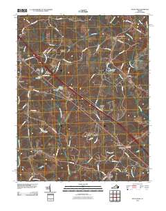 South Anna 2010 topographic map thumbnail