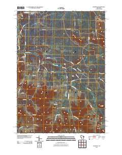 Shamrock 2010 topographic map thumbnail