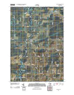 Shiocton 2010 topographic map thumbnail