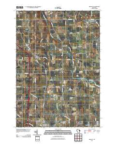 Mishicot 2010 topographic map thumbnail