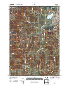 Tomah 2010 topographic map thumbnail