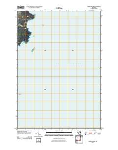 Spider Island 2010 topographic map thumbnail