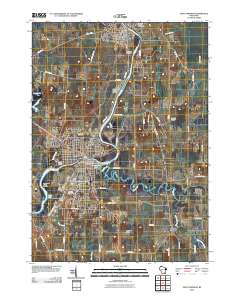 Fort Atkinson 2010 topographic map thumbnail