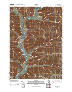 Gays Mills 2010 topographic map thumbnail