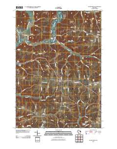 Sugar Grove 2010 topographic map thumbnail