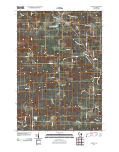 Tigerton 2010 topographic map thumbnail