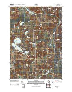 Spring Lake 2010 topographic map thumbnail