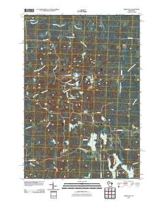Timms Hill 2010 topographic map thumbnail