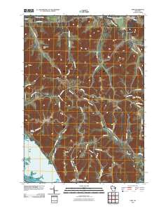 Urne 2010 topographic map thumbnail