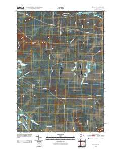 Spaulding 2010 topographic map thumbnail