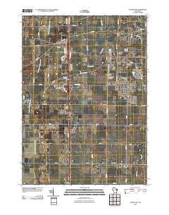Sturtevant 2010 topographic map thumbnail