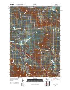 Warrens West 2010 topographic map thumbnail