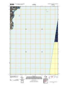 Washington Island SE 2010 topographic map thumbnail