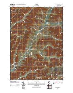 Waumandee 2010 topographic map thumbnail