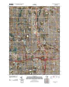 Wauwatosa 2010 topographic map thumbnail