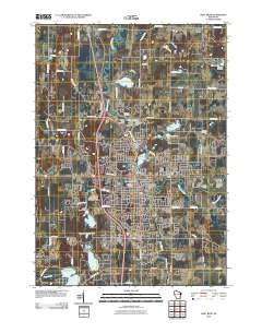 West Bend 2010 topographic map thumbnail