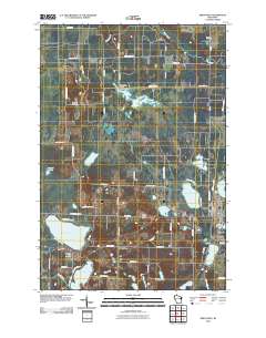 Siren West 2010 topographic map thumbnail