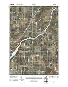 Wrightstown 2010 topographic map thumbnail