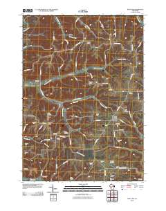 West Lima 2010 topographic map thumbnail