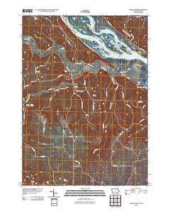 Turkey River 2010 topographic map thumbnail