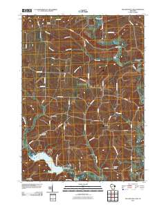 Yellowstone Lake 2010 topographic map thumbnail