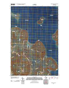 York Island 2010 topographic map thumbnail