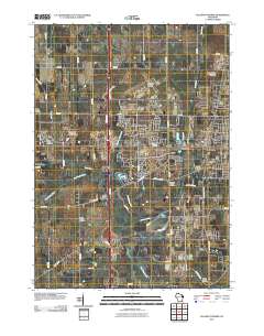 Pleasant Prairie 2010 topographic map thumbnail