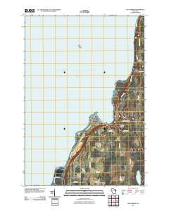 Egg Harbor 2010 topographic map thumbnail