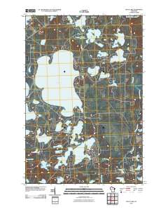 Fence Lake 2010 topographic map thumbnail