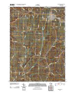 Fennimore 2010 topographic map thumbnail