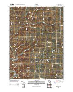 Ellenboro 2010 topographic map thumbnail