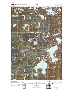 Ellison Lake 2010 topographic map thumbnail