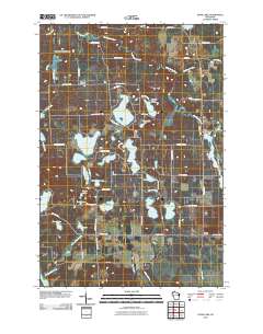 Dunn Lake 2010 topographic map thumbnail