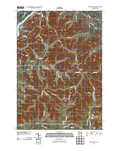 Durand South 2010 topographic map thumbnail