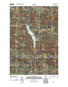 Huron 2010 topographic map thumbnail