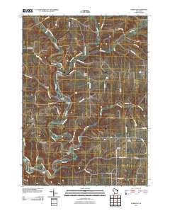 Hurricane 2010 topographic map thumbnail