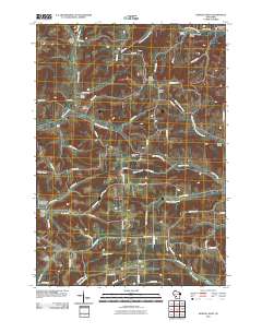Kendall West 2010 topographic map thumbnail