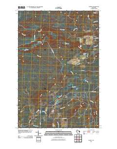 Gurney 2010 topographic map thumbnail