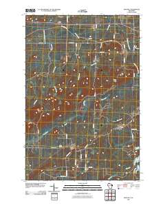 Iron Belt 2010 topographic map thumbnail