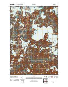 Hazelhurst 2010 topographic map thumbnail