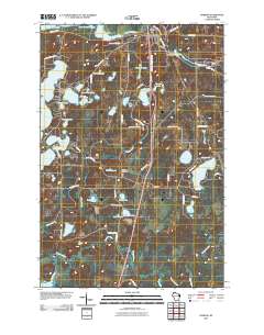 Gordon 2010 topographic map thumbnail