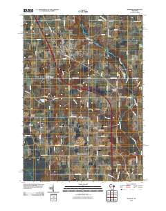 Denmark 2010 topographic map preview