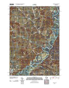 Melrose 2010 topographic map thumbnail