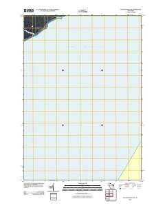 Jacksonport SW 2010 topographic map thumbnail