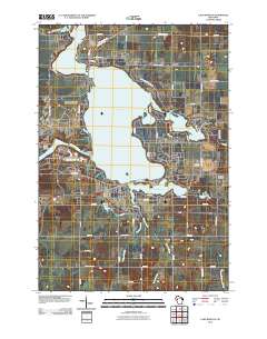 Lake Wissota 2010 topographic map thumbnail